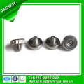 OEM Round Head Zinc Plated Steel Knurled Thumb Screw